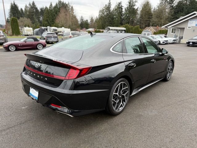 Certified 2021 Hyundai Sonata N Line w/ Cargo Package image 5