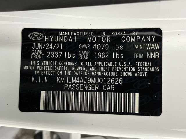 Used 2021 Hyundai Elantra Blue image 34