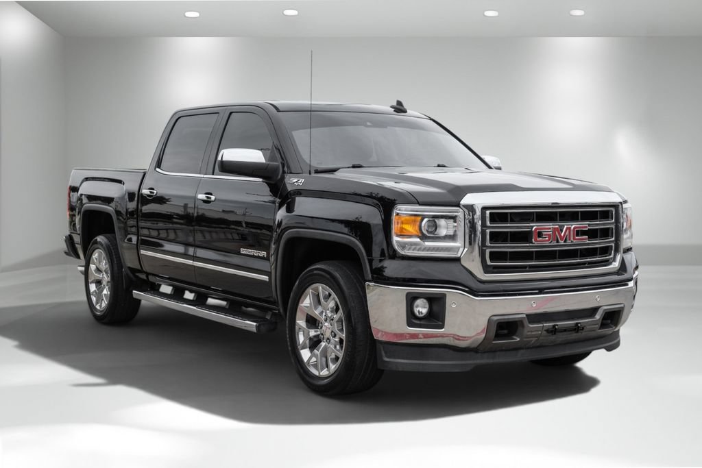 Used 2015 GMC Sierra 1500 SLT w/ SLT Crew Cab Value Package AWD/4WD image 6