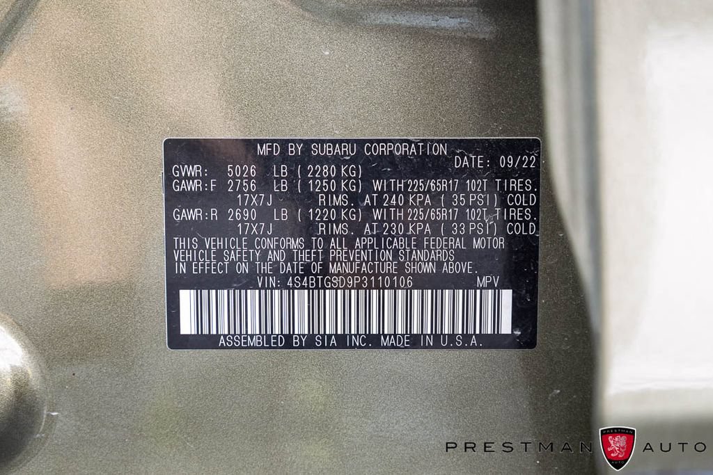 Used 2023 Subaru Outback Wilderness AWD/4WD image 42