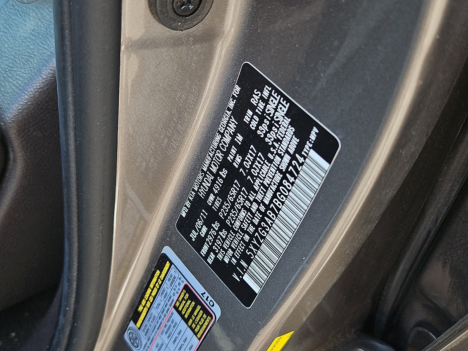 Used 2011 Hyundai Santa Fe GLS FWD image 26