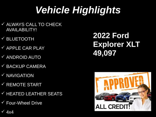 Used 2022 Ford Explorer XLT w/ Equipment Group 202A AWD/4WD image 9