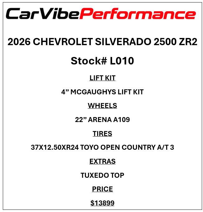 Used 2026 Chevrolet Silverado 2500 ZR2 AWD/4WD image 2