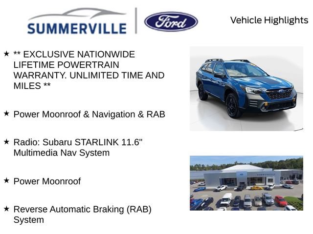 Used 2023 Subaru Outback Wilderness AWD/4WD image 2