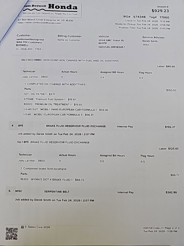 Used 2024 GMC Yukon XL Denali image 58