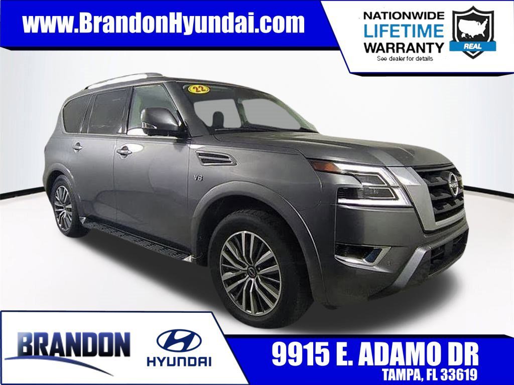 Used 2022 Nissan Armada SL w/ Captain's Chairs Package