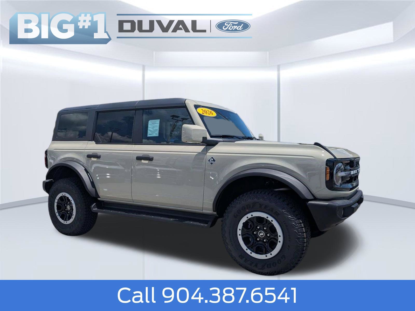 New 2026 Ford Bronco Outer Banks w/ Sasquatch Package AWD/4WD 360° Tour