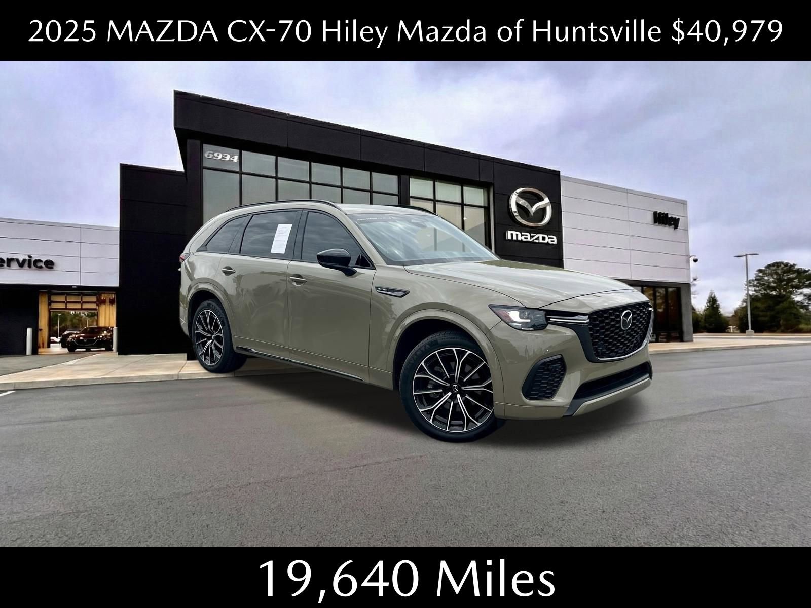 Certified 2025 MAZDA CX-70 3.3 Turbo S w/ Premium Package image 1