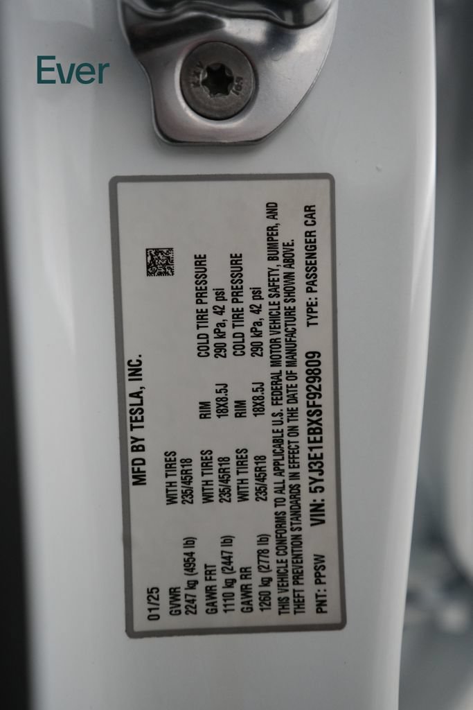 Used 2025 Tesla Model 3 Long Range AWD/4WD image 26