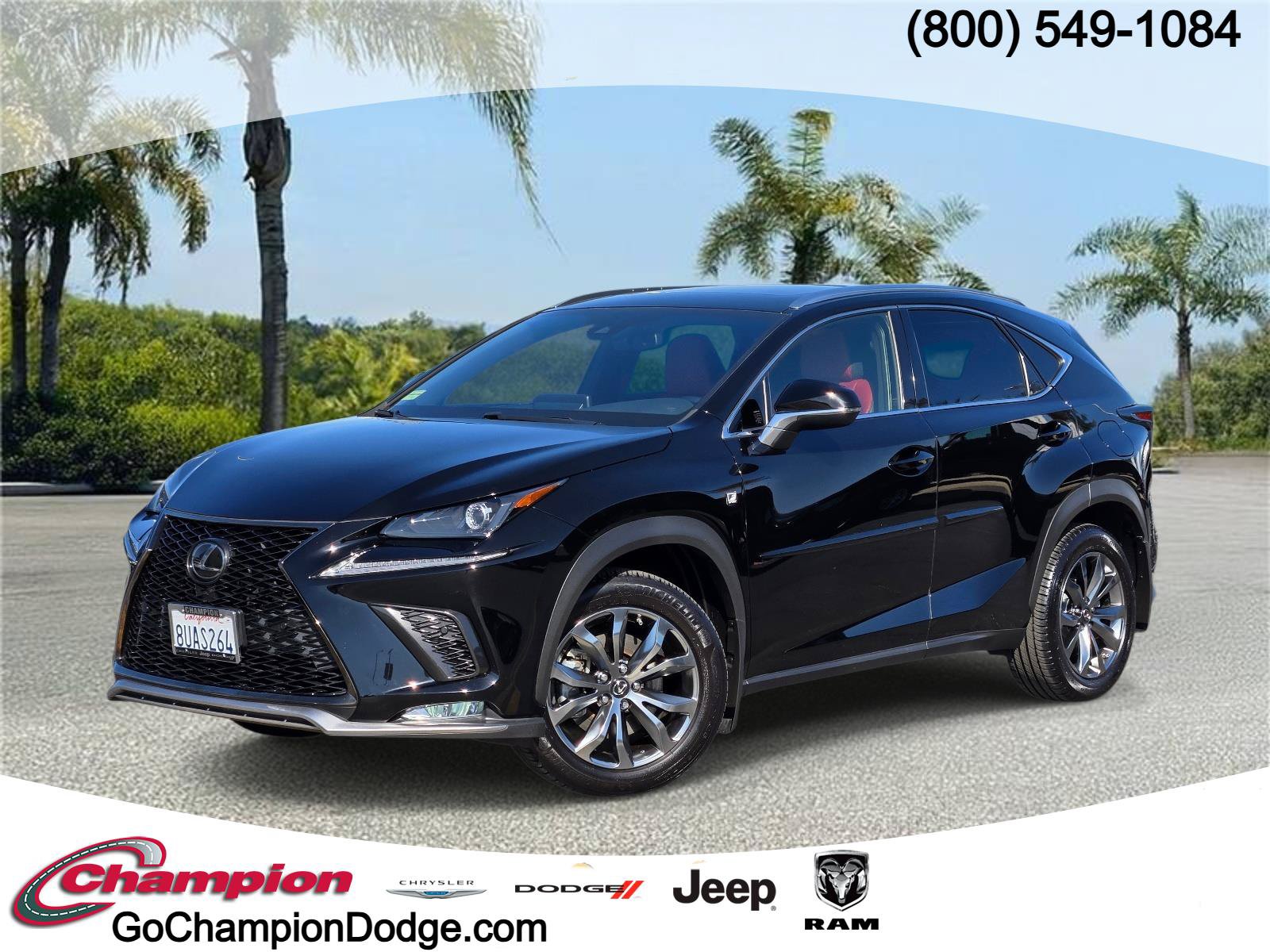 Used 2021 Lexus NX 300 F Sport w/ F Sport Premium Package FWD image 1