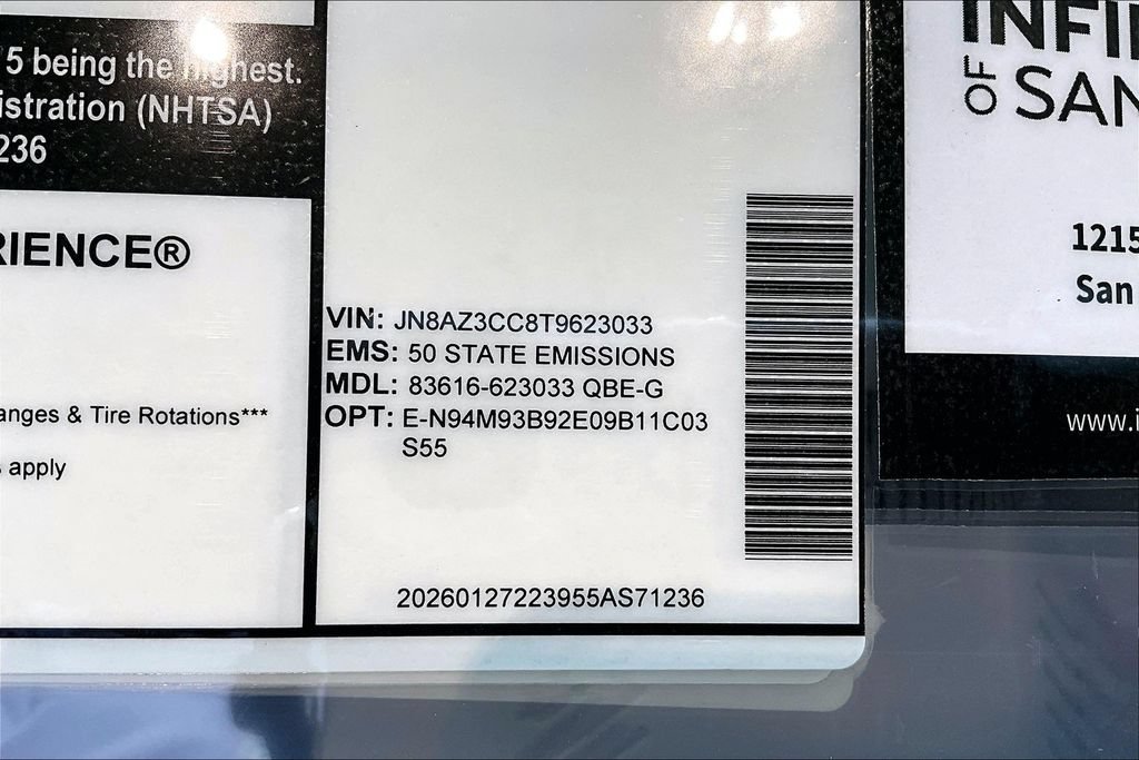 New 2026 INFINITI QX80 Autograph AWD/4WD image 32