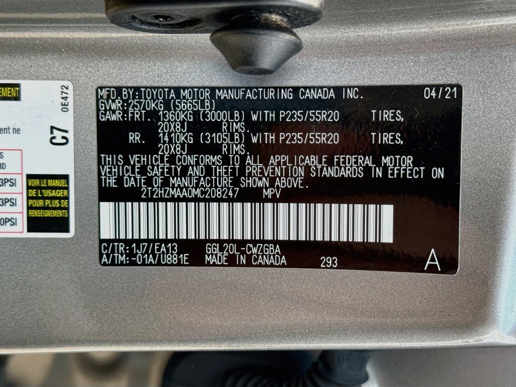Used 2021 Lexus RX 350 FWD w/ Premium Package image 9