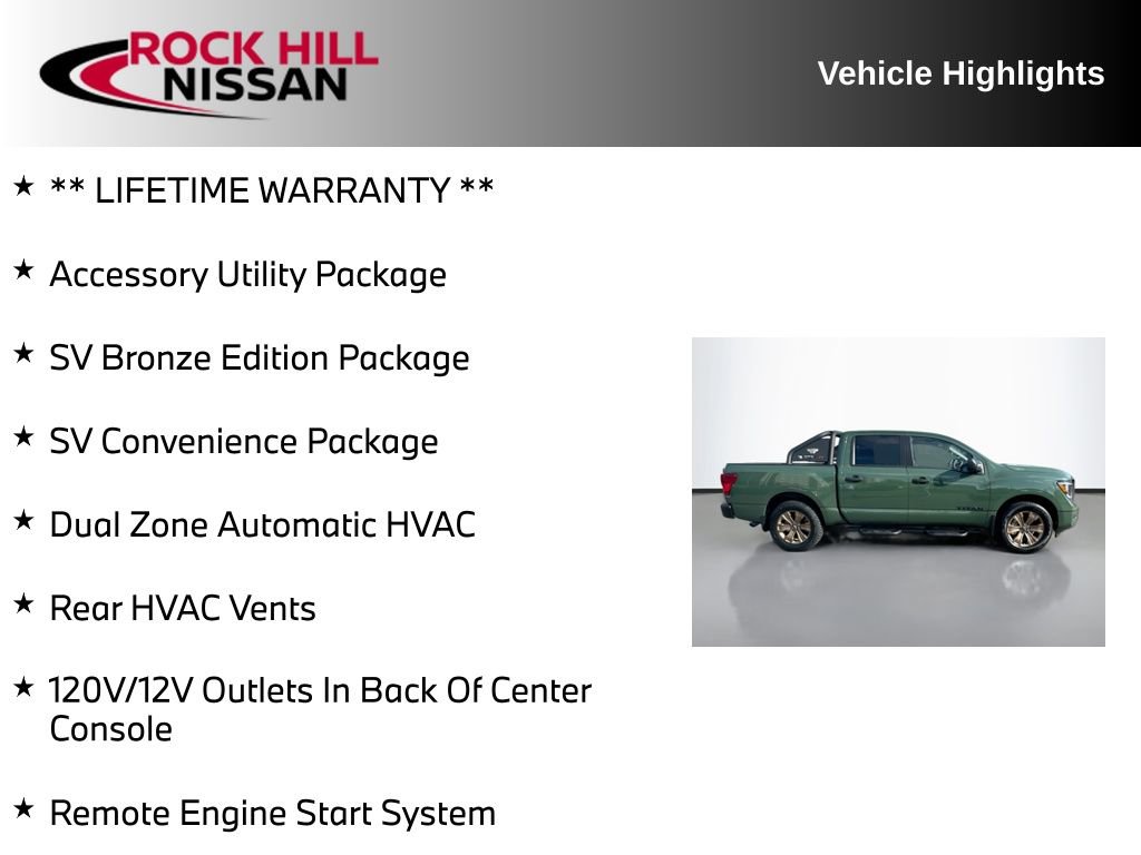 Used 2024 Nissan Titan SV w/ SV Bronze Edition Package RWD image 5