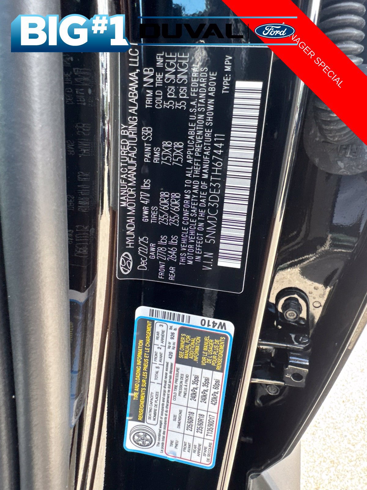 Used 2026 Hyundai Tucson SEL FWD image 8
