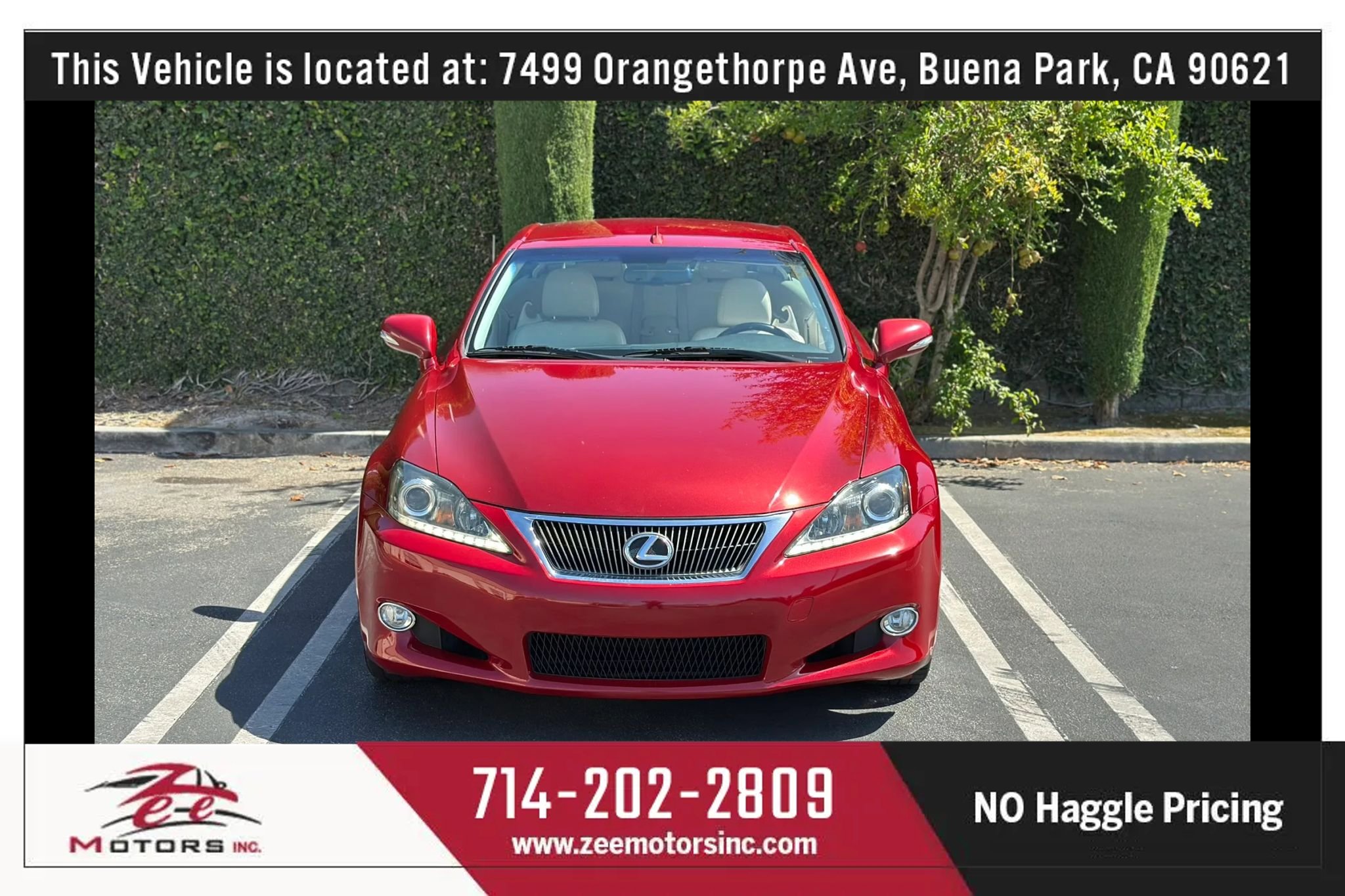 Used 2014 Lexus IS 350C w/ Navigation System Package RWD image 3