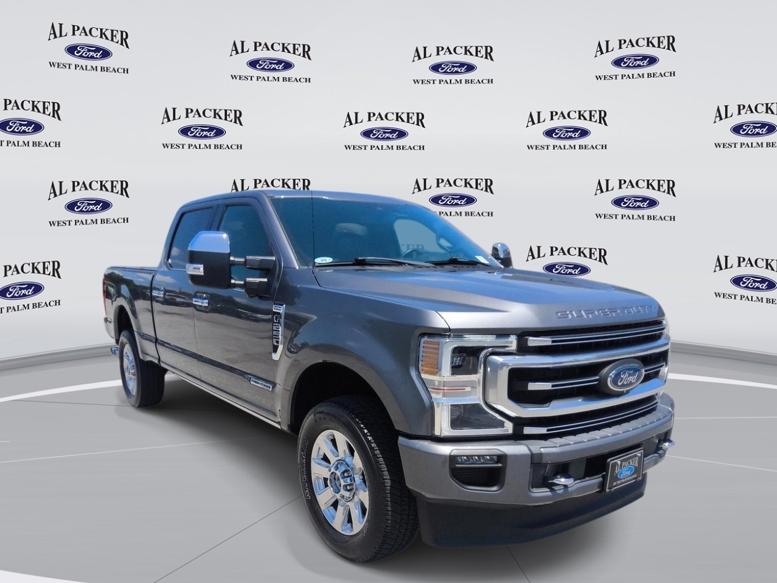 Used 2021 Ford F250 Platinum w/ FX4 Off-Road Package AWD/4WD image 7