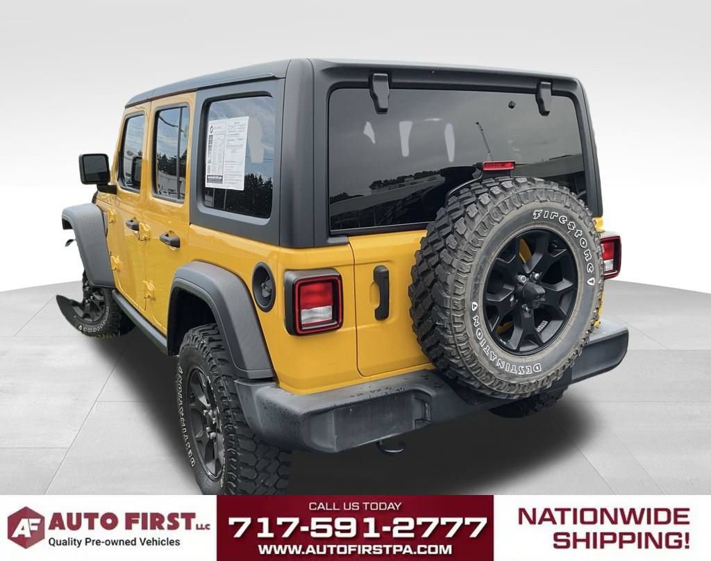 Used 2021 Jeep Wrangler Unlimited Sport AWD/4WD image 4