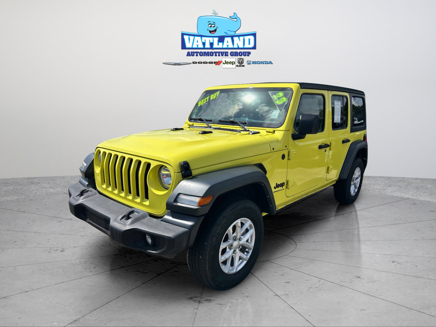 Certified 2023 Jeep Wrangler Unlimited Sport