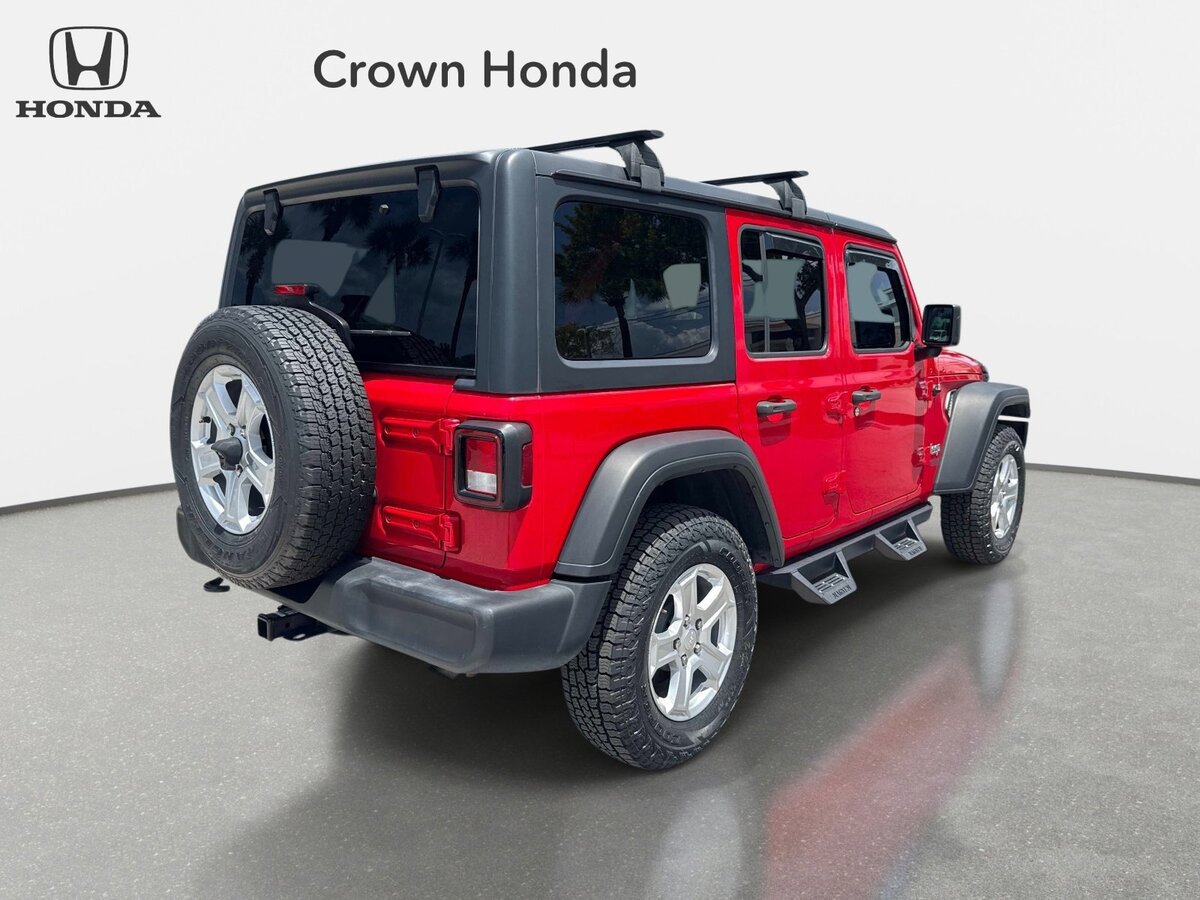 Used 2018 Jeep Wrangler Unlimited Sport S AWD/4WD image 4