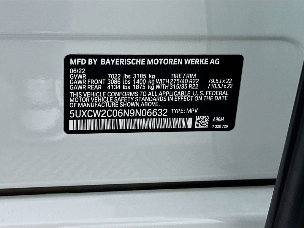 Used 2022 BMW X7 xDrive40i w/ M Sport Package image 34