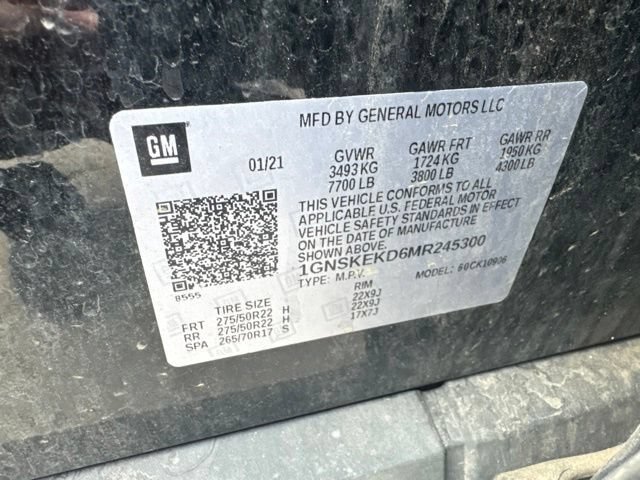 Used 2021 Chevrolet Suburban RST w/ Luxury Package AWD/4WD image 20