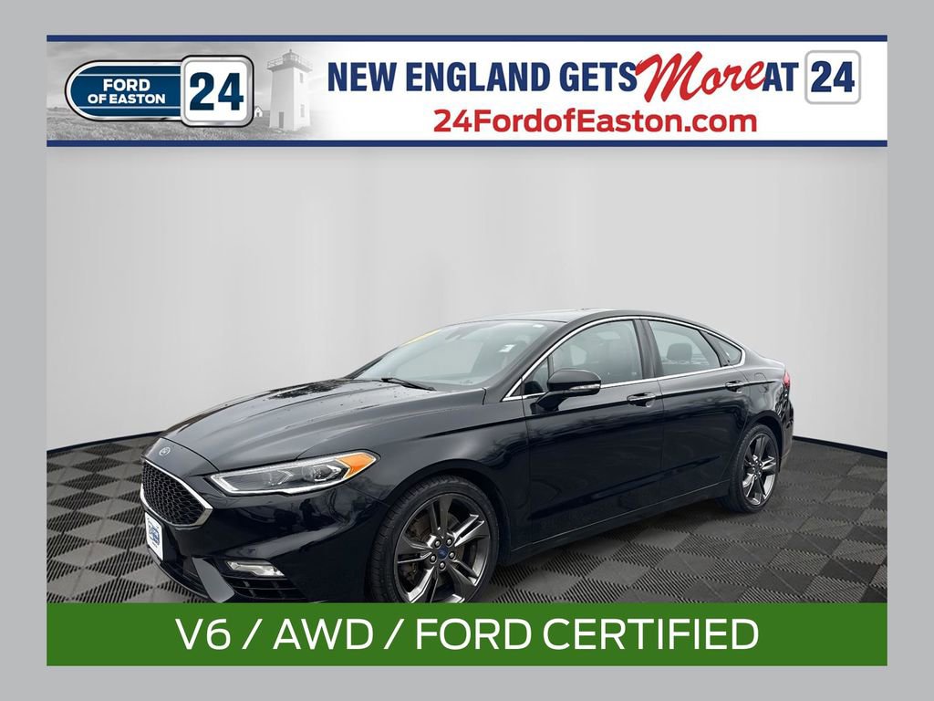 Certified 2017 Ford Fusion Sport w/ Equipment Group 401A AWD/4WD image 1