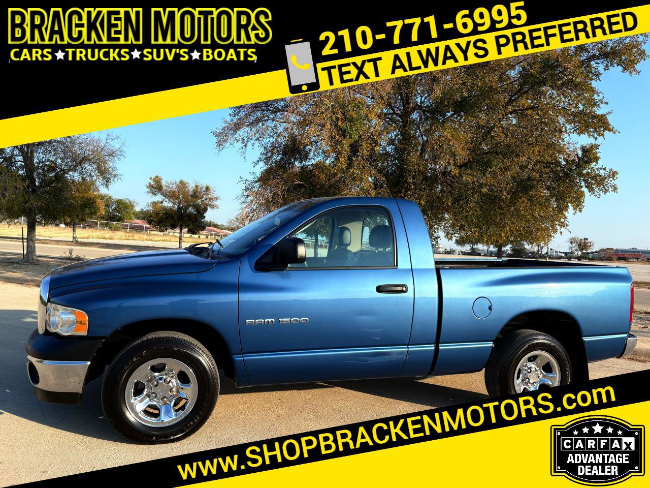 Used 2004 Dodge Ram 1500 Truck ST w/ ST Value Group image 1