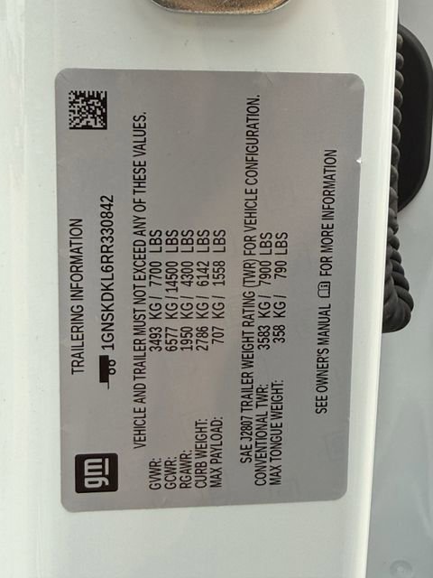 Used 2024 Chevrolet Suburban Z71 w/ Off-Road Capability Package image 29