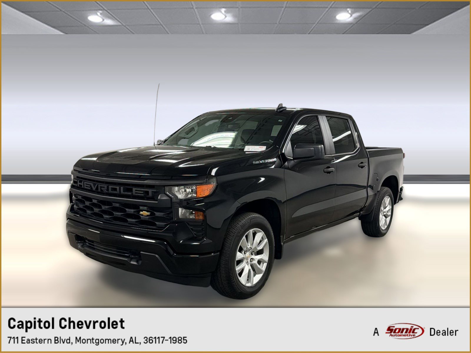 Certified 2023 Chevrolet Silverado 1500 Custom RWD image 1