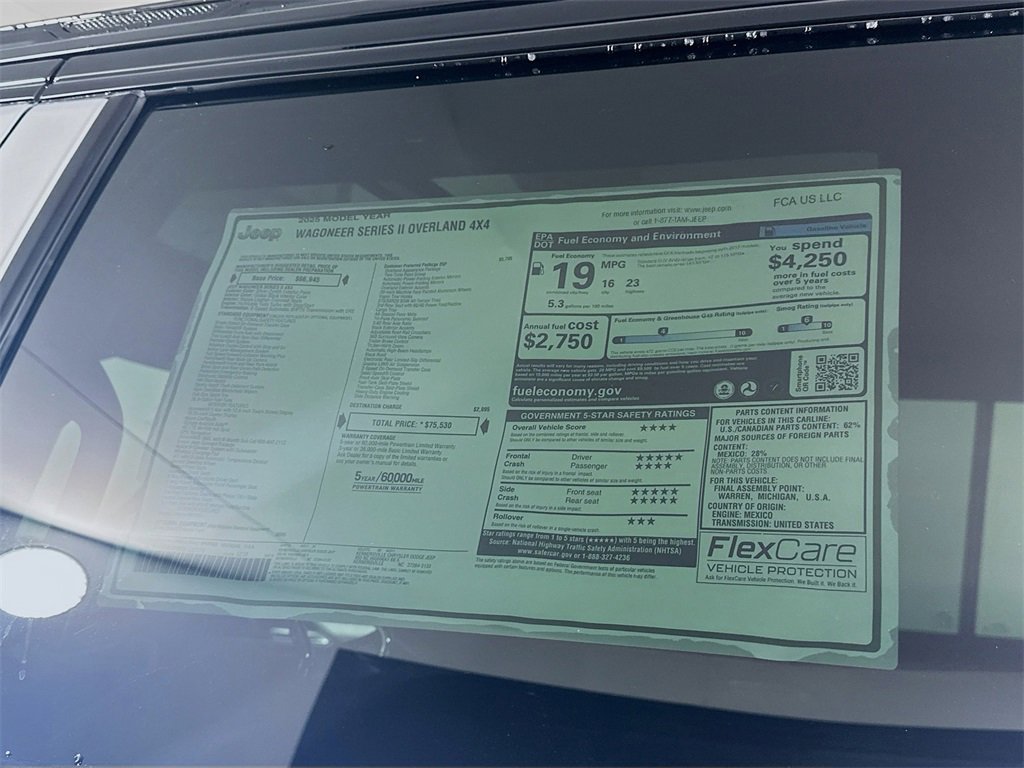 New 2025 Jeep Wagoneer Series II image 21