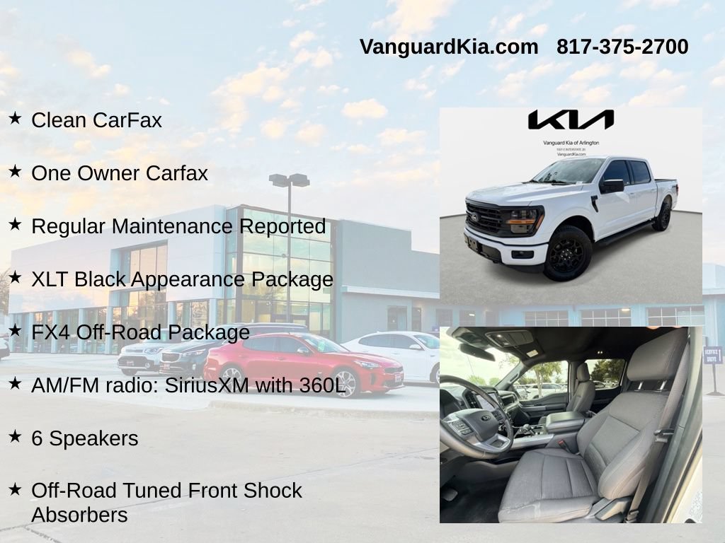 Used 2025 Ford F150 XLT w/ Equipment Group 301A Standard AWD/4WD image 6