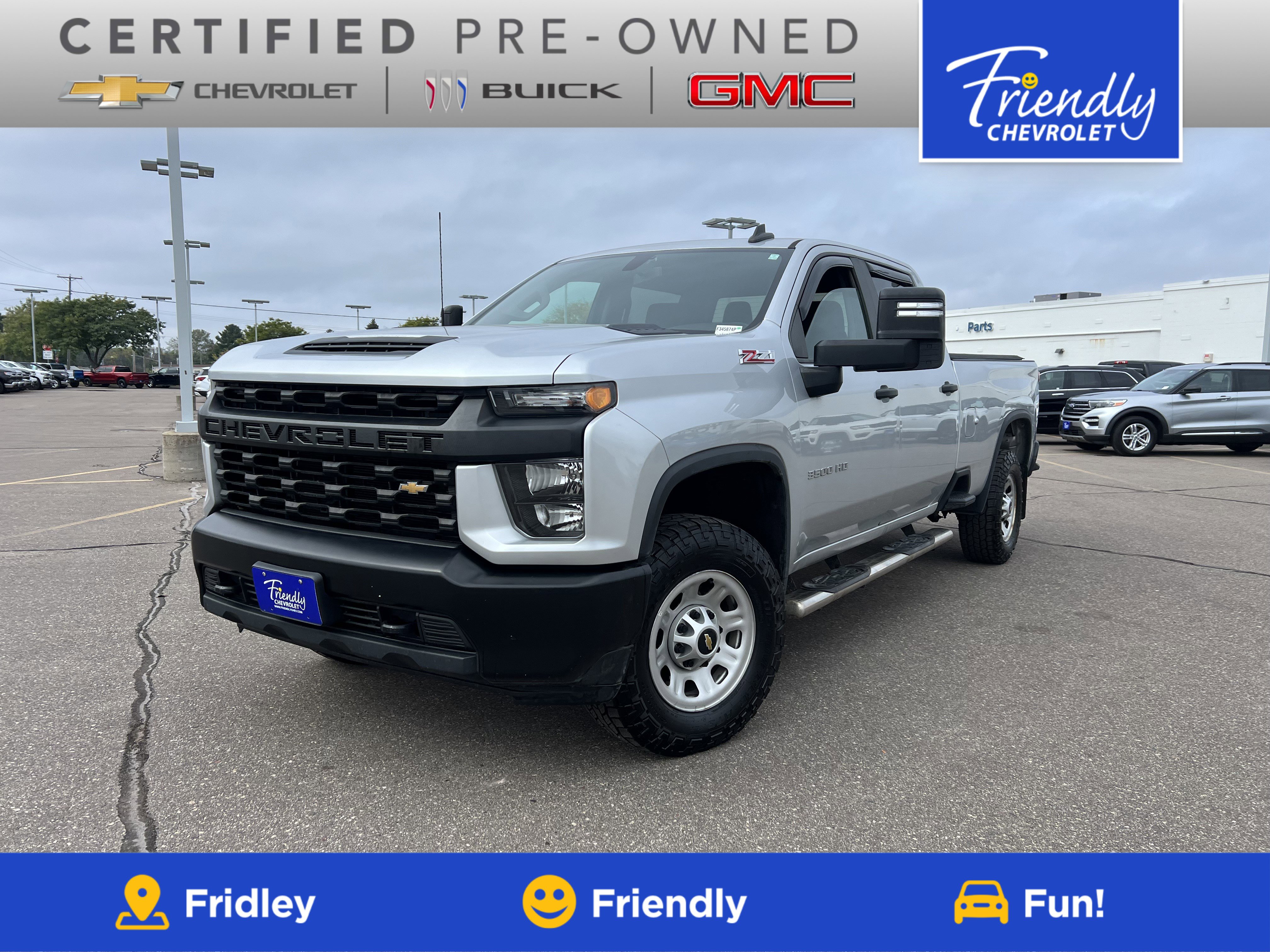 Certified 2020 Chevrolet Silverado 3500 W/T w/ WT Convenience Package
