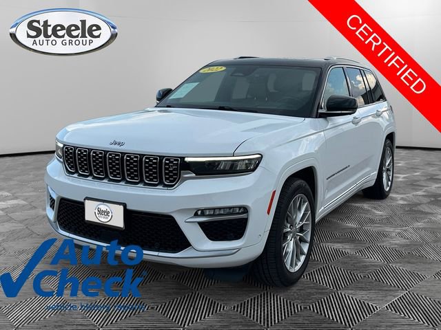 Certified 2022 Jeep Grand Cherokee Summit w/ Adv Protech Group IV