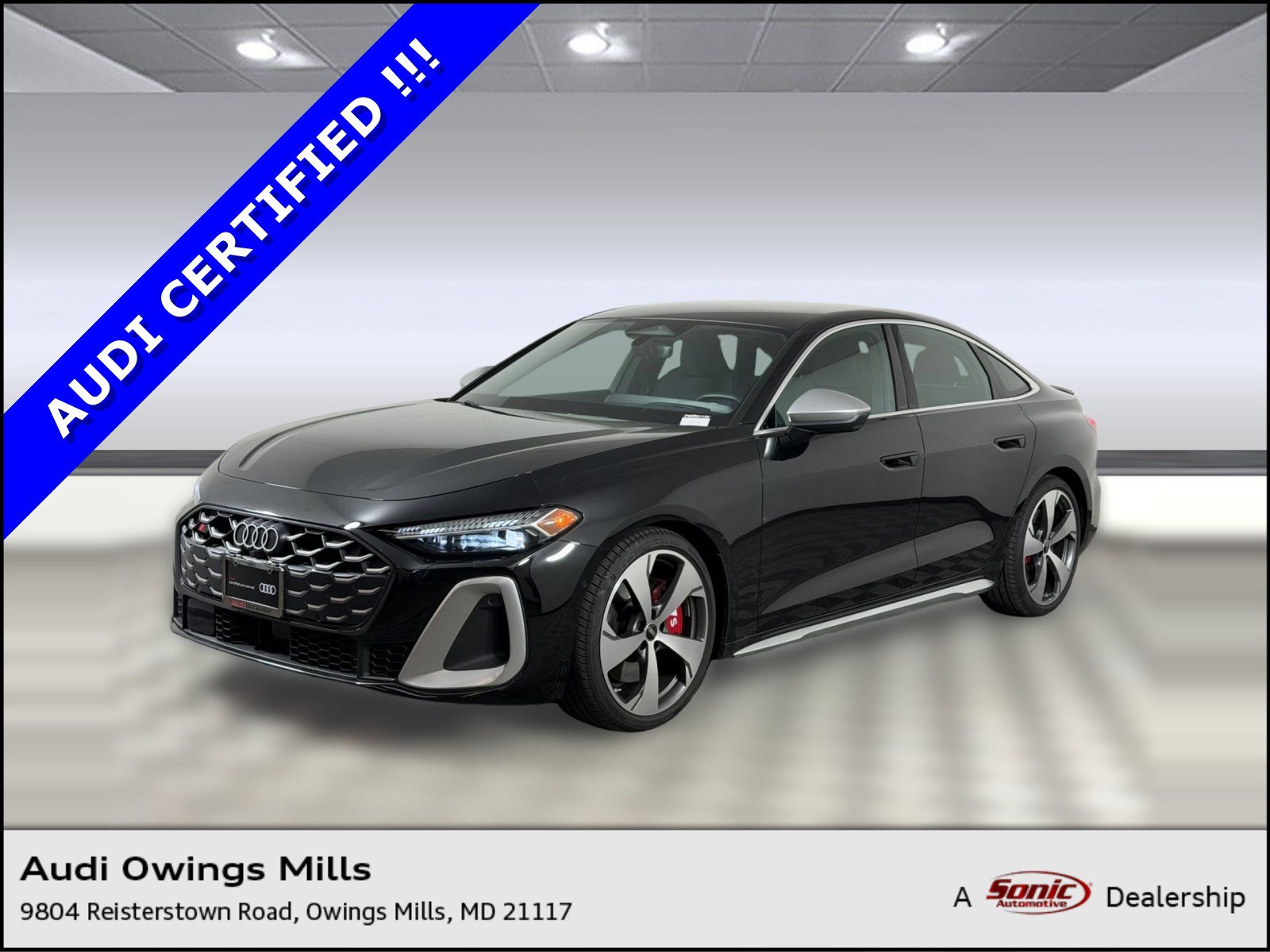 Certified 2025 Audi S5 Premium Plus w/ Premium Plus Package