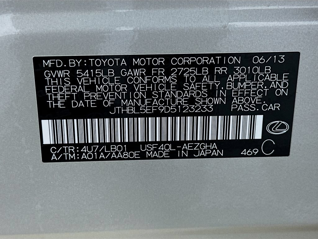 Used 2013 Lexus LS 460 w/ Comfort Pkg RWD image 33