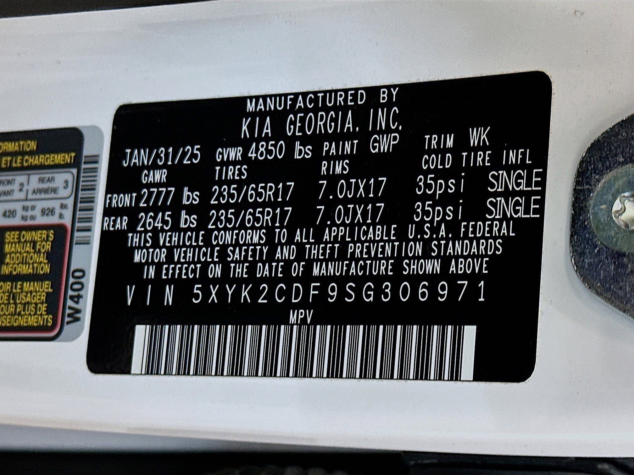 Used 2025 Kia Sportage LX image 12