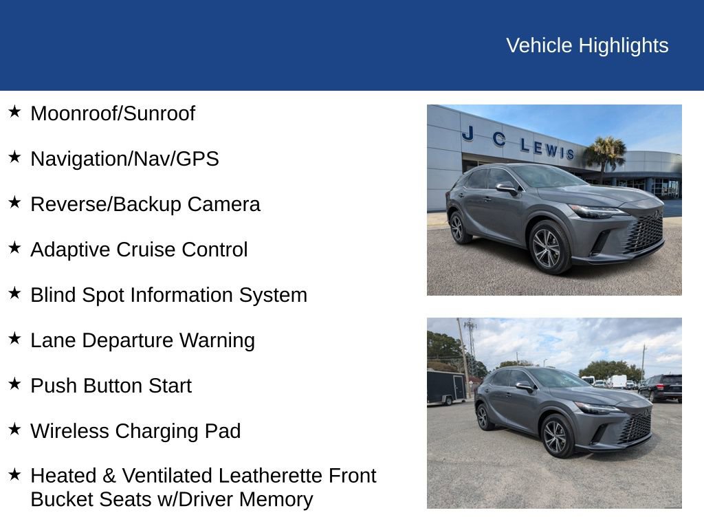 Used 2023 Lexus RX 350 Premium w/ Accessory Package (Z1) image 29