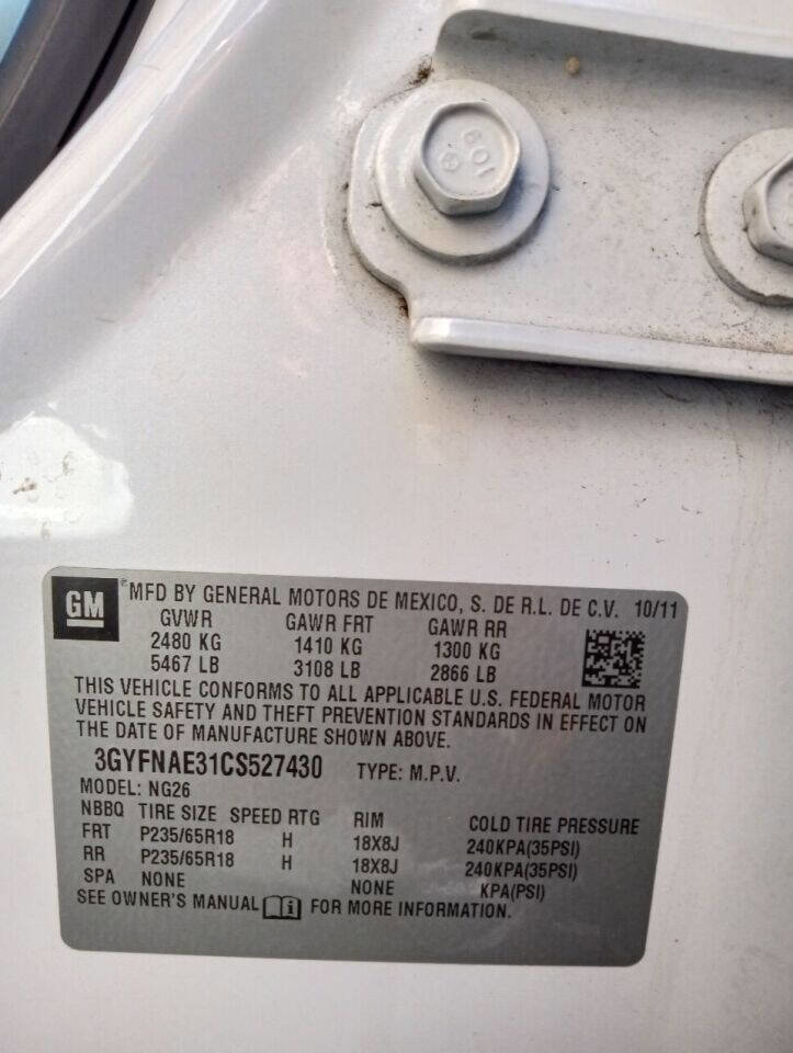 Used 2012 Cadillac SRX Luxury image 10