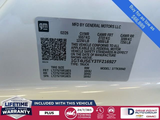 New 2026 GMC Sierra 3500 Pro w/ 1SA Pro Safety Plus Package image 16