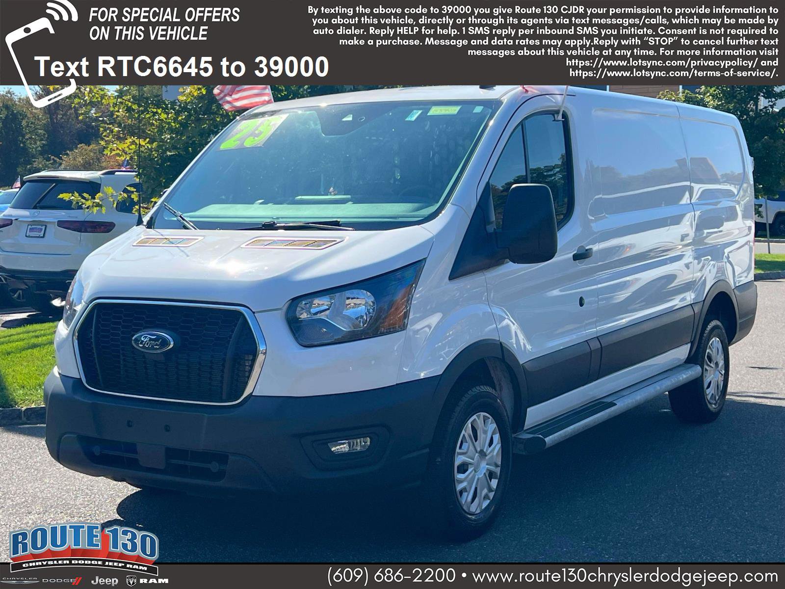 Used 2025 Ford Transit 250 Low Roof w/ Exterior Upgrade Package RWD image 1