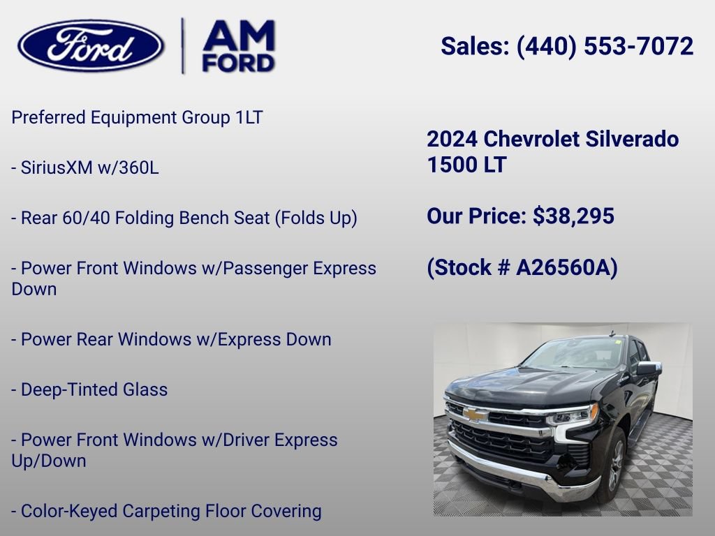 Used 2024 Chevrolet Silverado 1500 LT AWD/4WD image 6