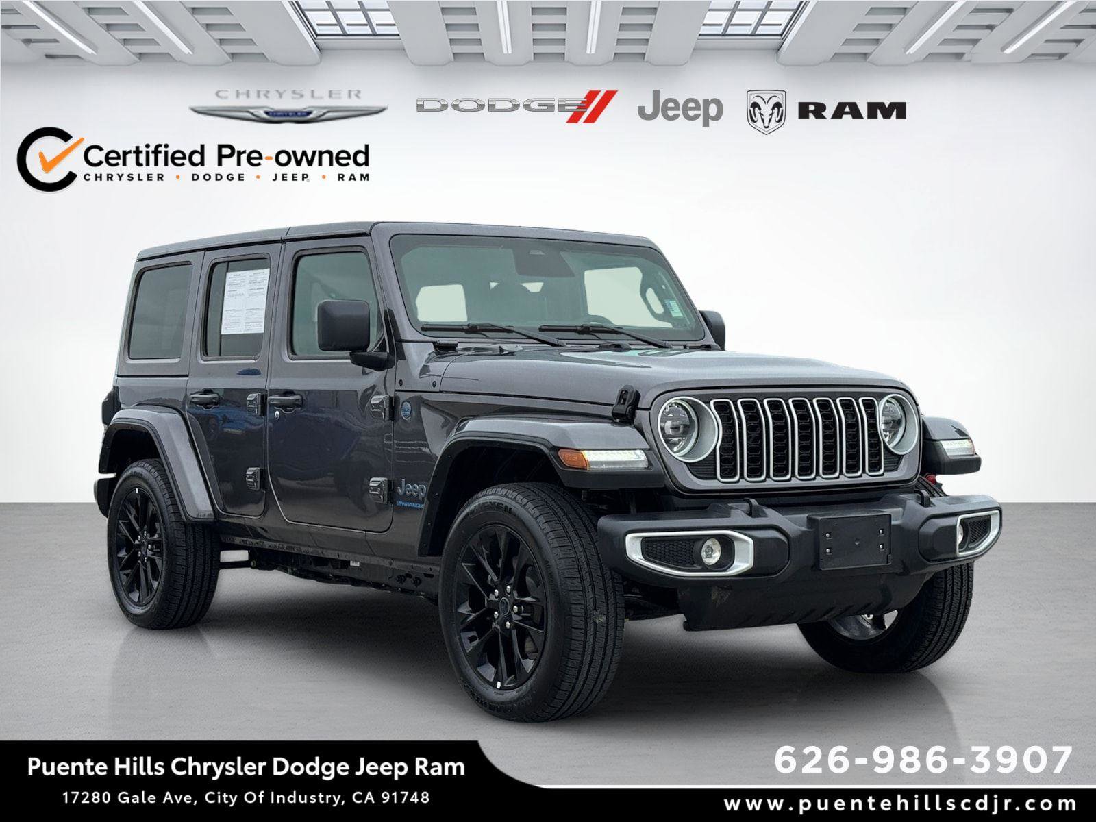 Used 2025 Jeep Wrangler Sahara w/ Safety Group image 1