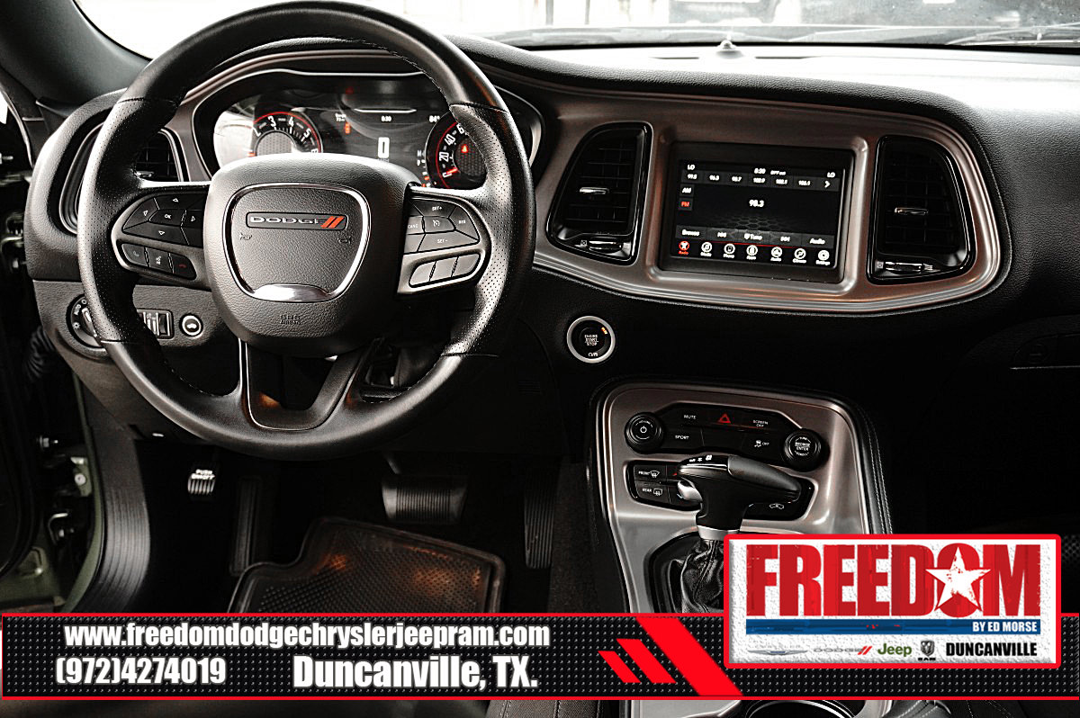 Certified 2023 Dodge Challenger SXT w/ Blacktop Package RWD image 16