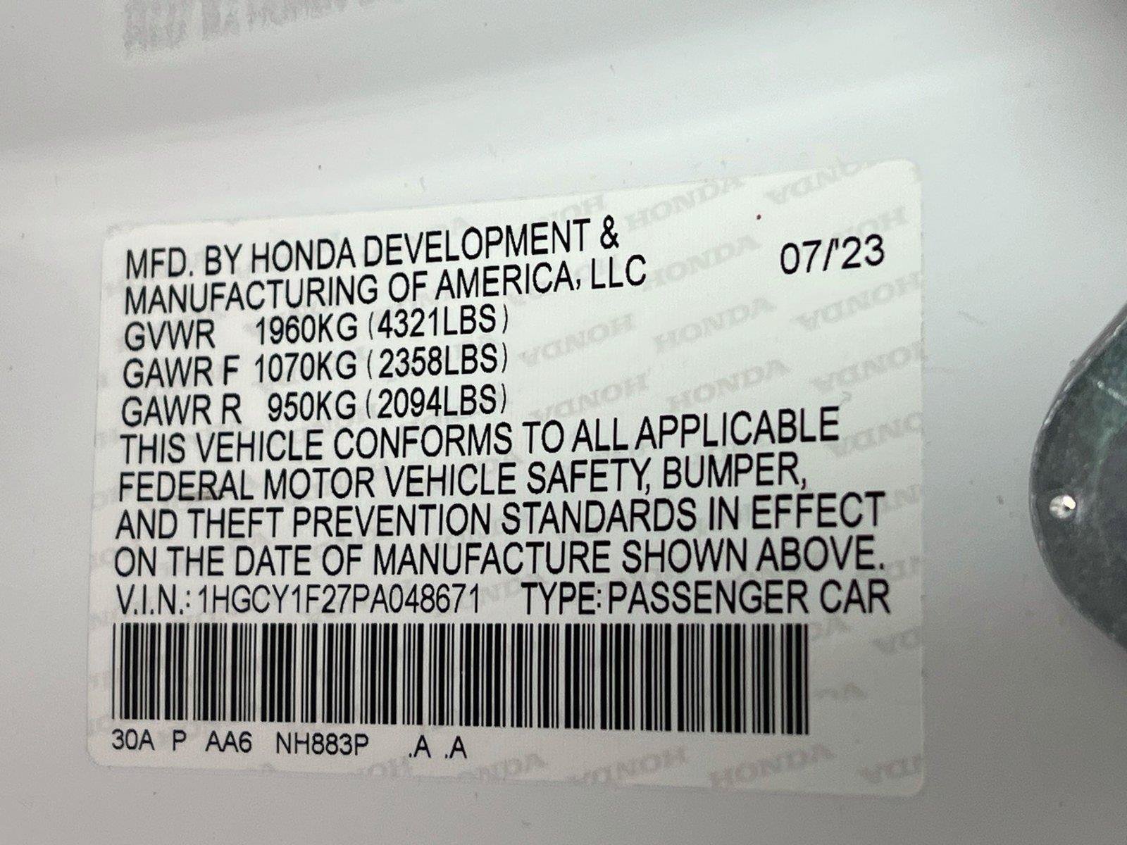 Used 2023 Honda Accord LX image 31