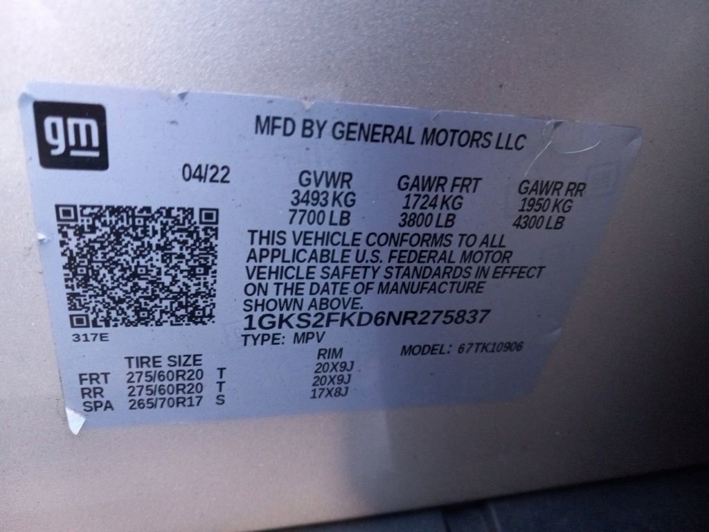 Used 2022 GMC Yukon XL SLE w/ Gmc Pro Safety Plus Package image 40