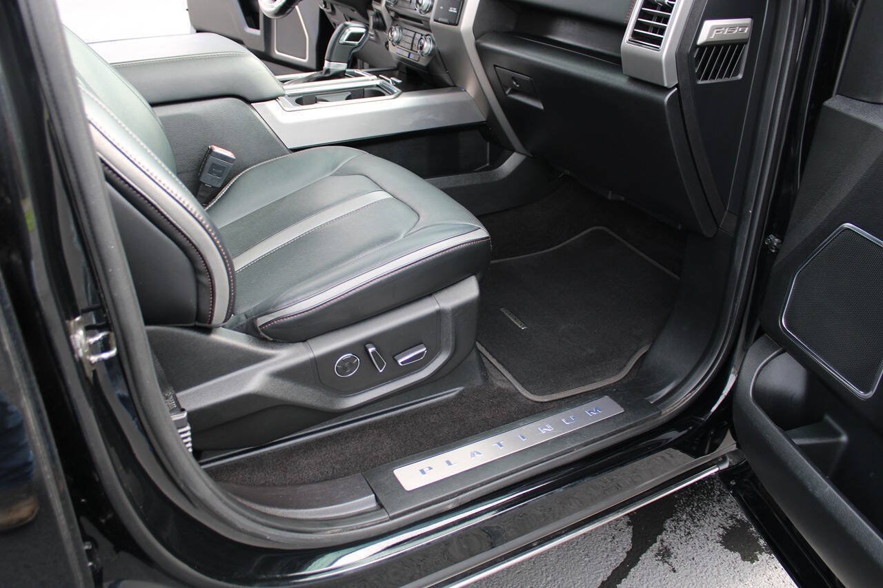 Used 2018 Ford F150 Platinum w/ Technology Package AWD/4WD image 47