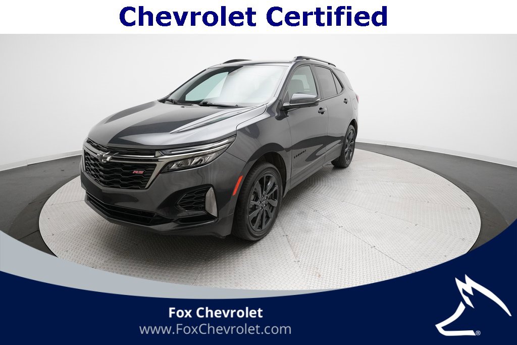 Certified 2022 Chevrolet Equinox RS w/ RS Leather Package
