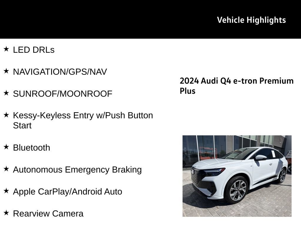 Used 2024 Audi Q4 e-tron Premium Plus w/ Premium Plus image 28