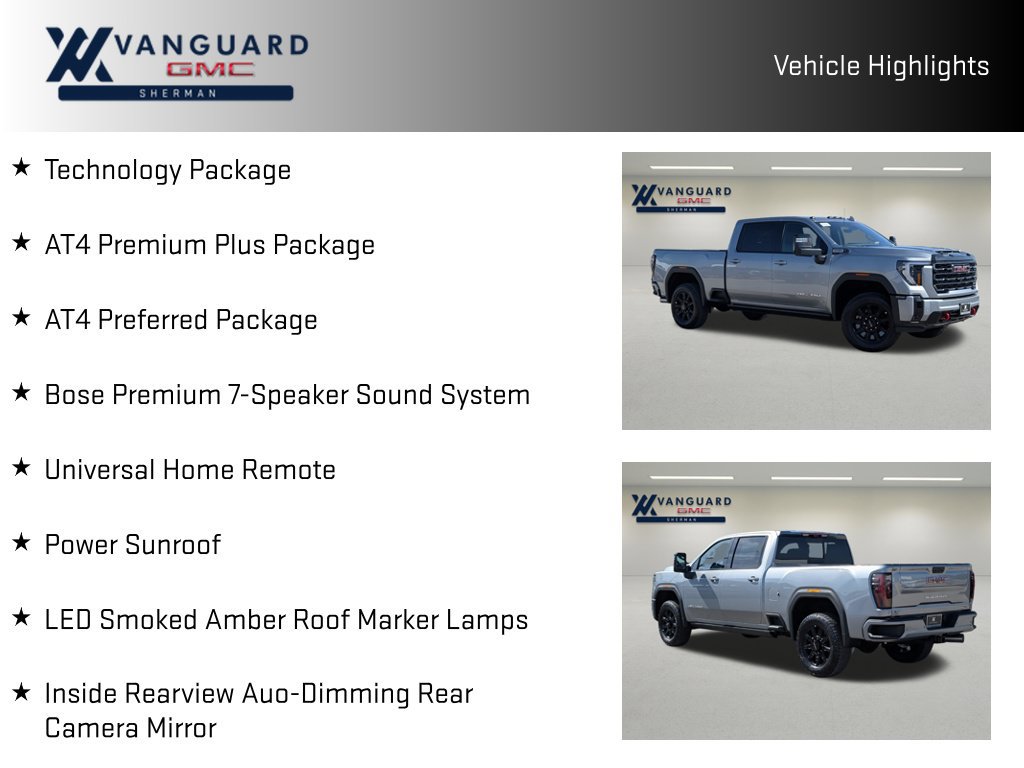 New 2026 GMC Sierra 2500 AT4 w/ AT4 Premium Plus Package AWD/4WD image 11