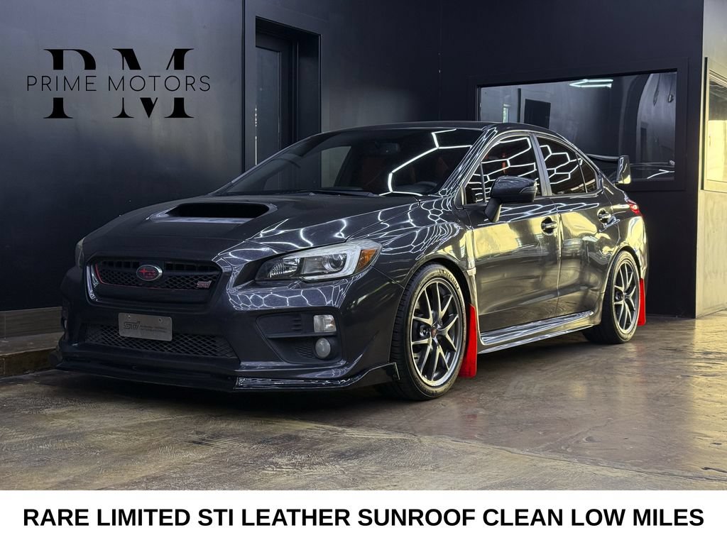 Used 2015 Subaru WRX STI Limited AWD/4WD image 1
